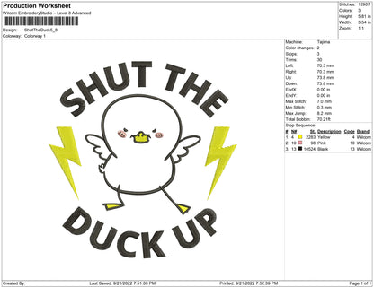 Shut The Duck