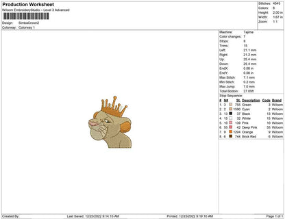 Simba Crown