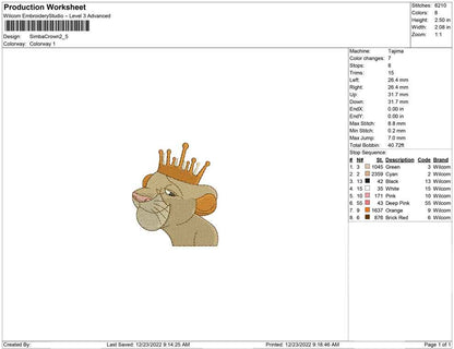 Simba Crown