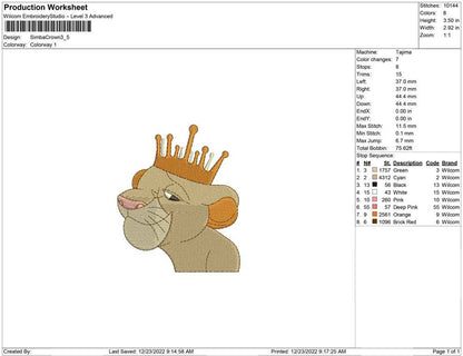 Simba Crown
