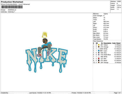 Sit at Nike