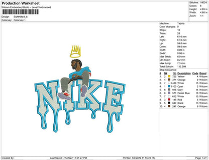 Sit at Nike
