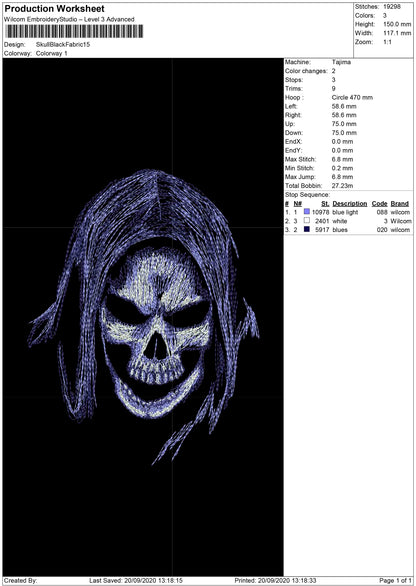 Skull Scribble