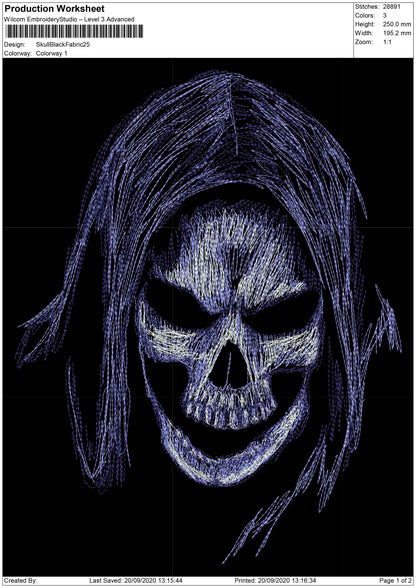 Skull Scribble
