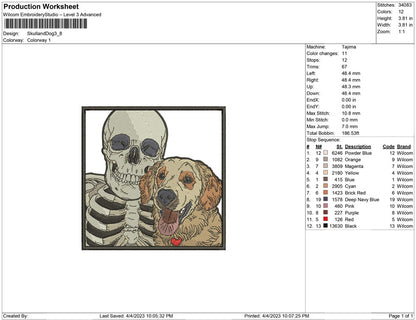 Skull and Dog