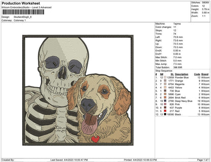 Skull and Dog