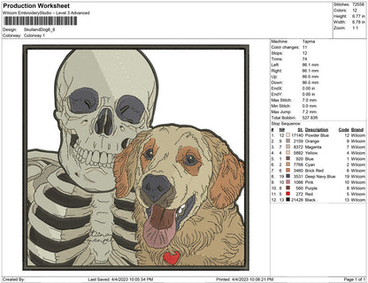 Skull and Dog