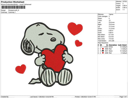 Snoopy-Liebe