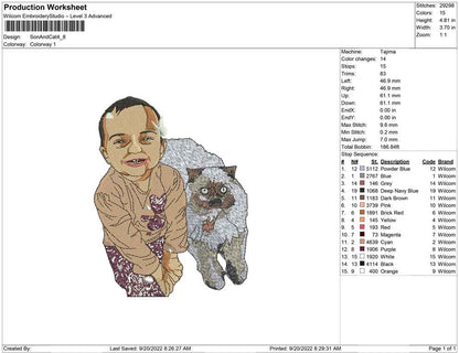 Son and Cat