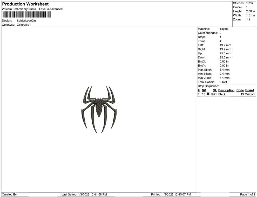 Spinnen-Logo
