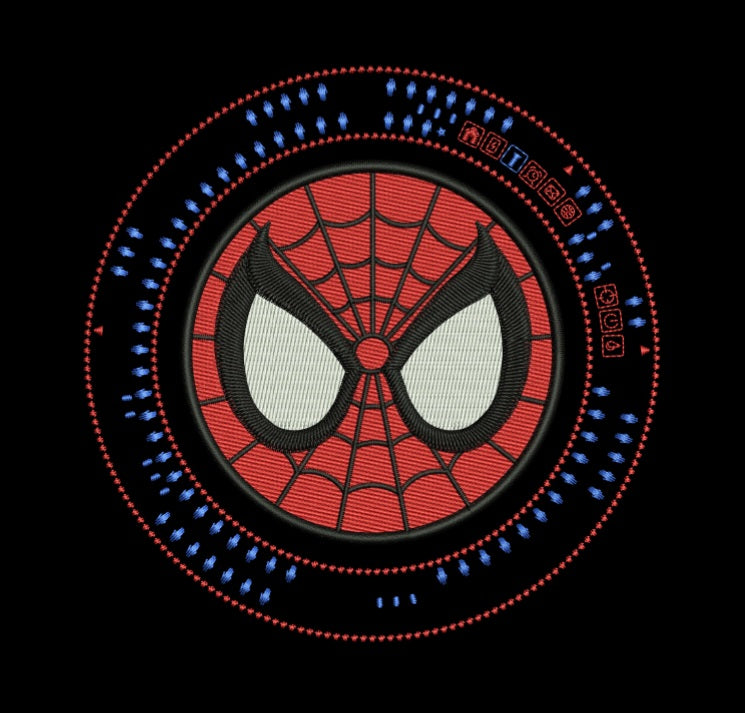Spiderman-Gesichtskreis