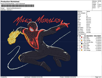 Spiderman Miles Morales