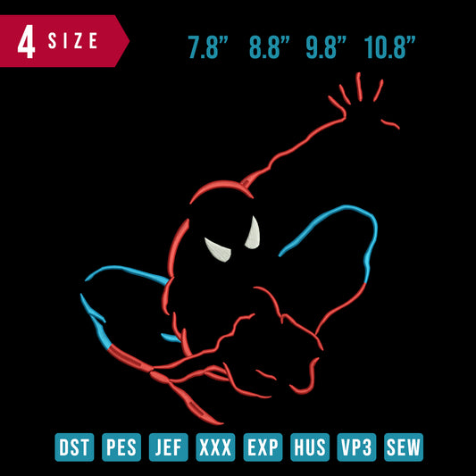 Spiderman Shadow große Größe