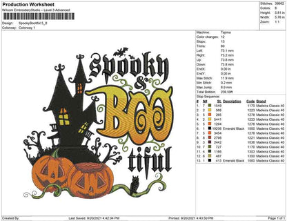 Spooky Boo tiful