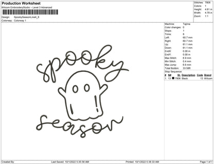 Spooky Season