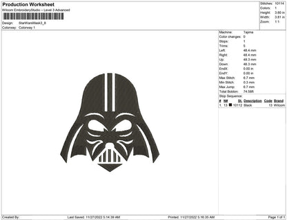 Star Wars mask