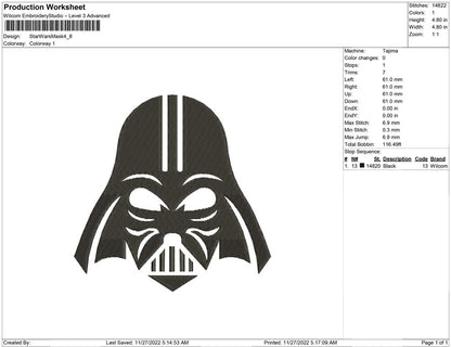 Star Wars mask