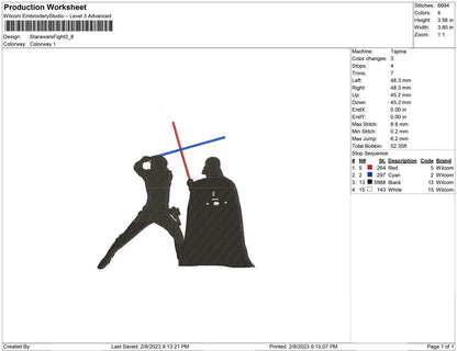 Starwars fight