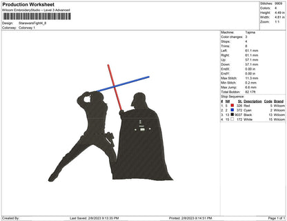 Starwars fight