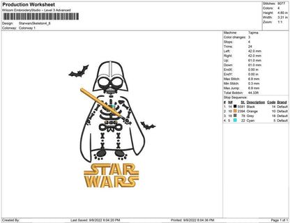 Stars Wars Skeleton