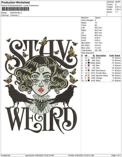 Stay weird