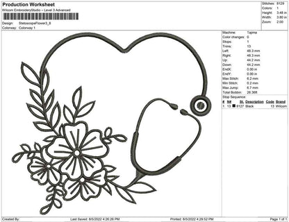 Stetoscope Flower