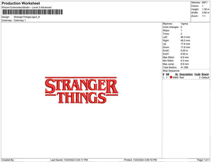 Stranger Things Logo