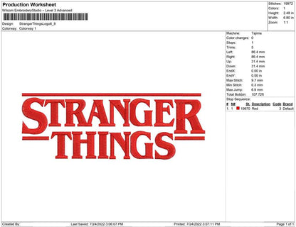Stranger Things Logo