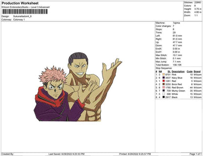 Sukuna and Itadori
