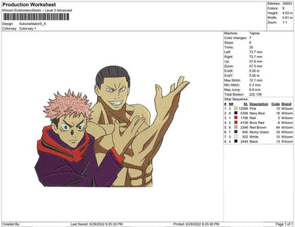 Sukuna and Itadori