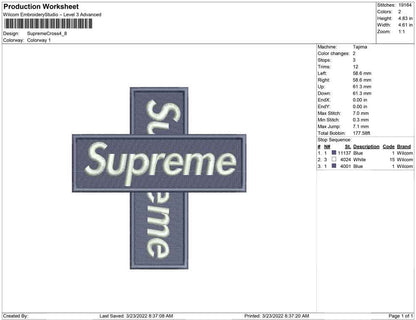 Supreme Cross