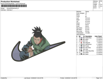 Swoosh Shikamaru