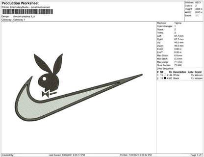 Swoosh playboy