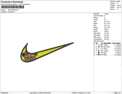 Swoosh Bear