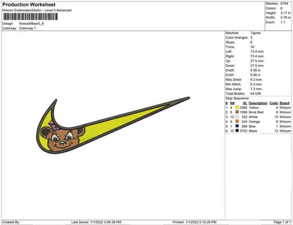 Swoosh Bear