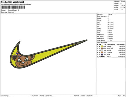 Swoosh Bear