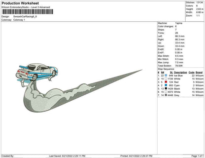Swoosh Car Racing