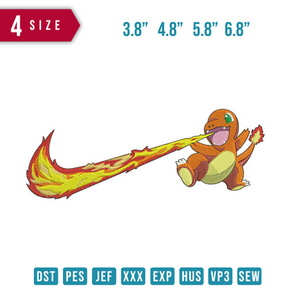 Swoosh Charmander