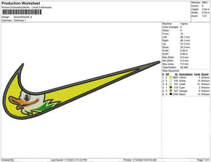 Swoosh Duck Big