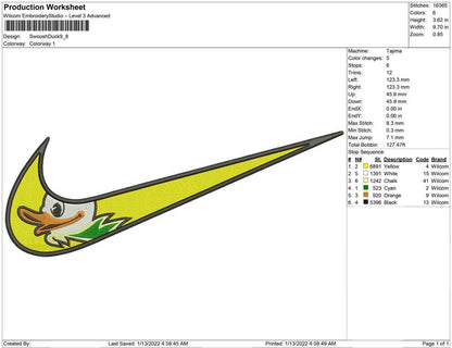 Swoosh Duck Big