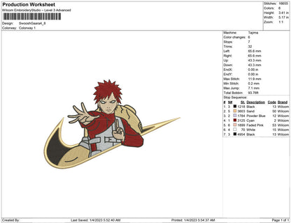 Swoosh Gaara
