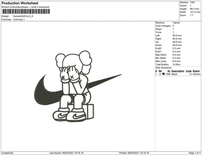 Swoosh Girl Cry