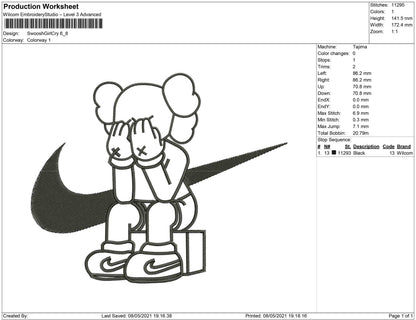 Swoosh Girl Cry