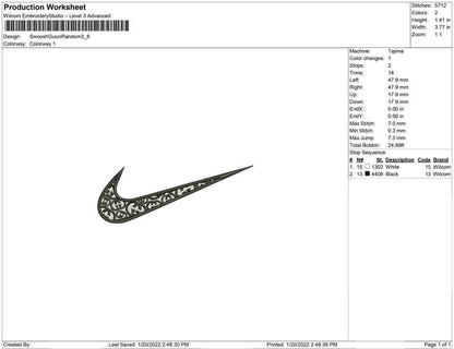 Swoosh gucci Random