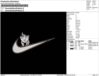Swoosh Harry Potter