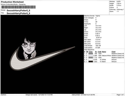 Swoosh Harry Potter
