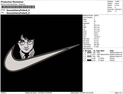 Swoosh Harry Potter