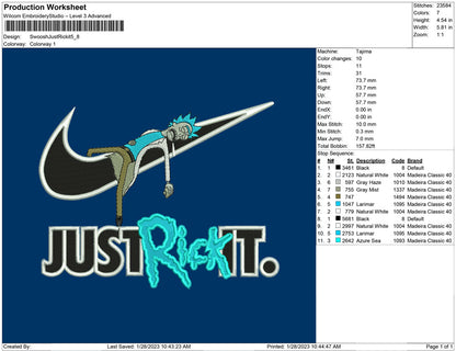 Swoosh Just Rick it