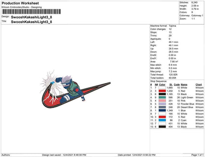 Swoosh Kakashi Light
