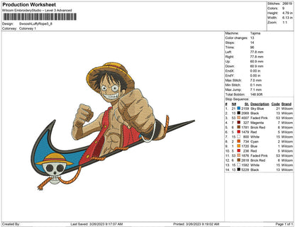 Swoosh Luffy Rope